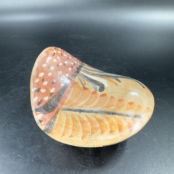 Mexico Pottery Bird Owl Whimsical Figurine Decor Hand Painted Figure Vintage - Picture 8 of 16